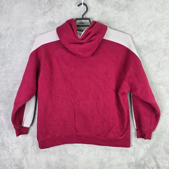 Mens Team Edition Oklahoma OU Red Pullover Hoodie Sweatshirt Cotton Blend XL - Picture 5 of 9